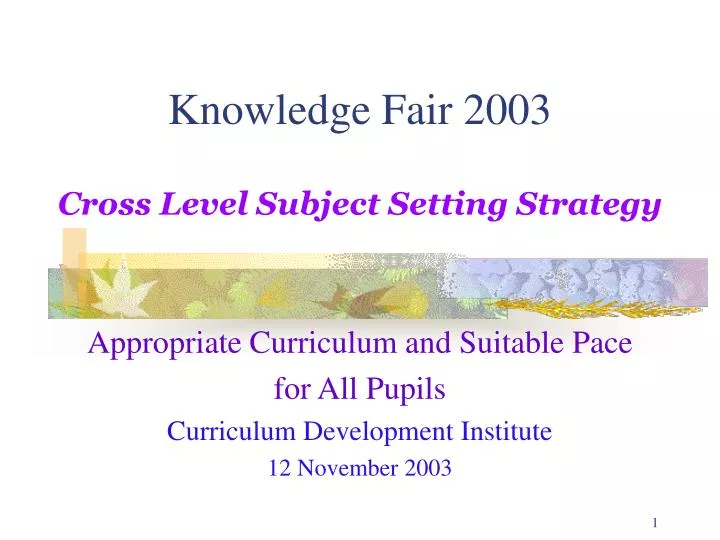 knowledge fair 2003