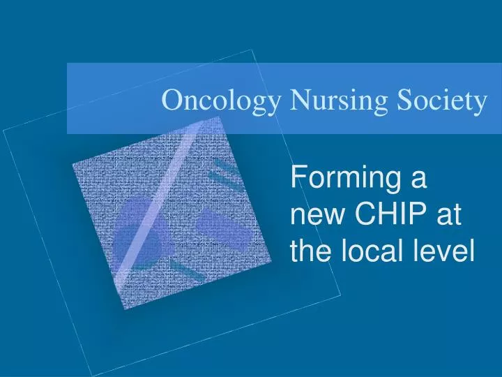 oncology nursing society