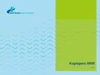 koplopers hnw