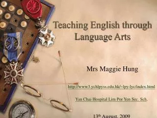 Teaching English through Language Arts