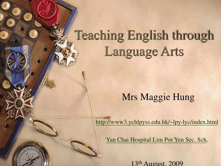 teaching english through language arts