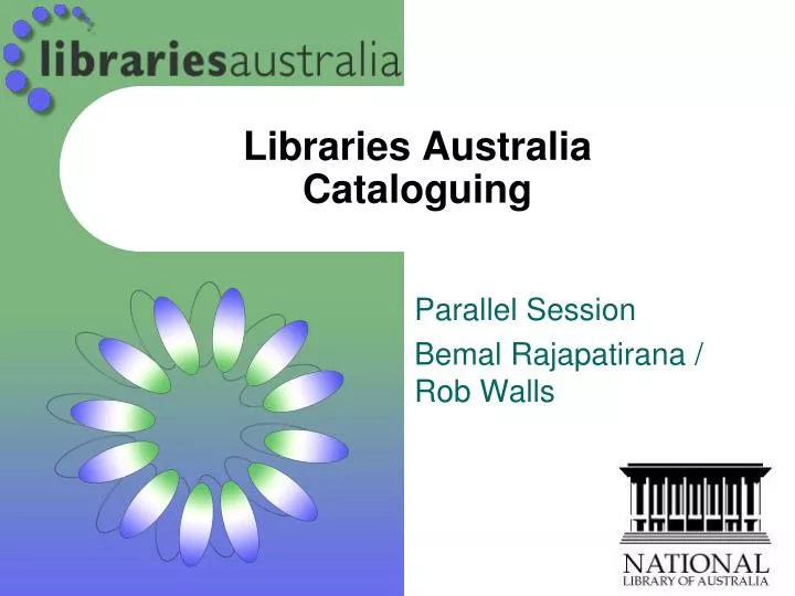 libraries australia cataloguing