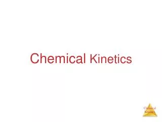 chemical kinetics