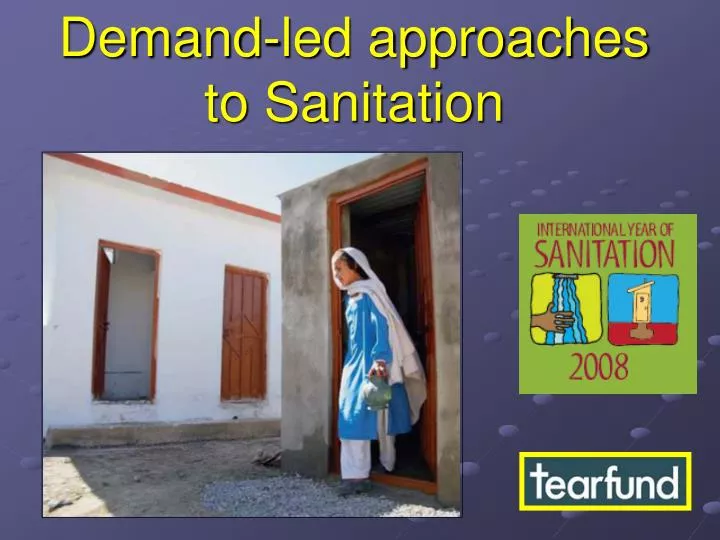 demand led approaches to sanitation