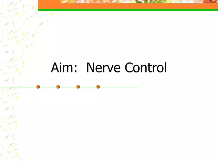 aim nerve control