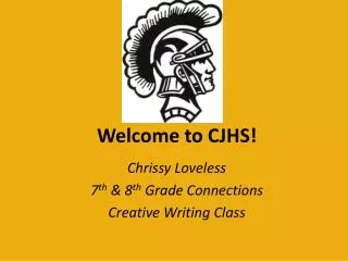 Welcome to CJHS!