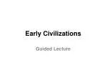 Understanding Early Civilizations: Key Ingredients for Success - slide 1