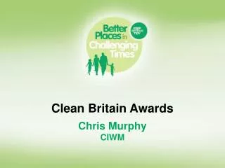 Clean Britain Awards