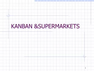 KANBAN &amp;SUPERMARKETS