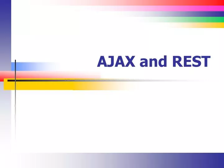 ajax and rest