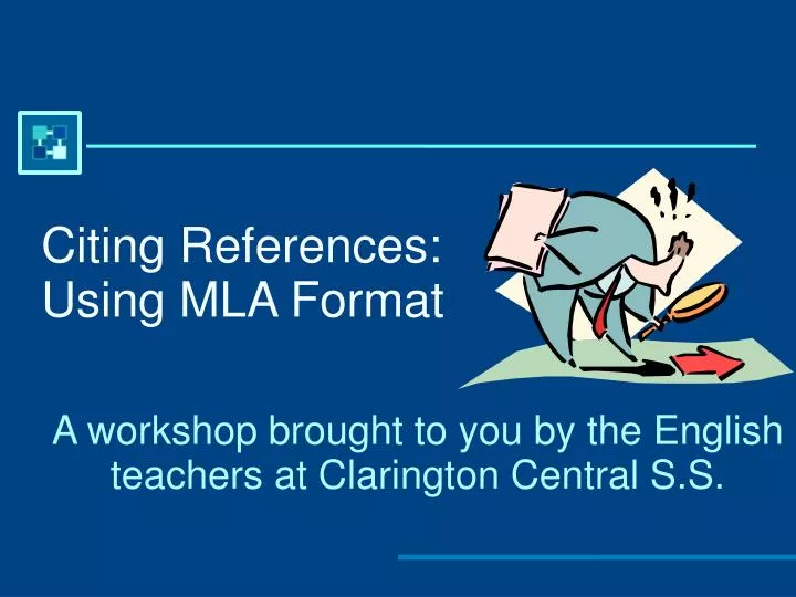a workshop brought to you by the english teachers at clarington central s s