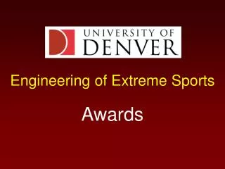 Engineering of Extreme Sports