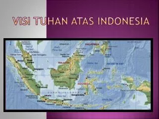 Visi tuhan atas indonesia