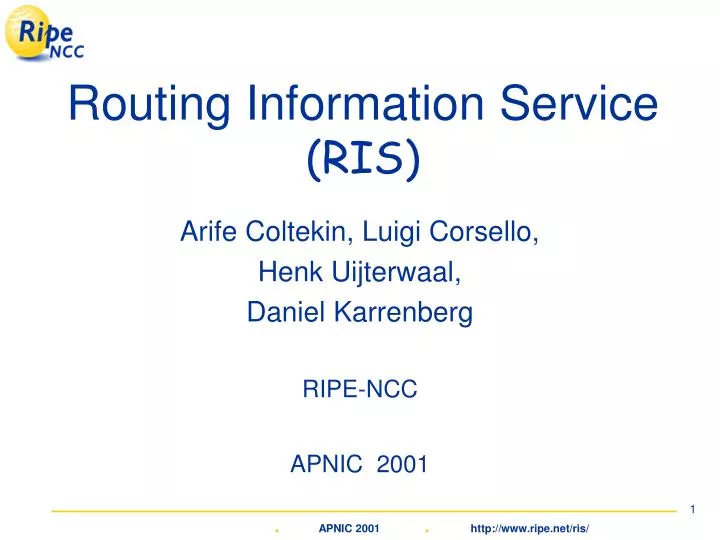 routing information service ris