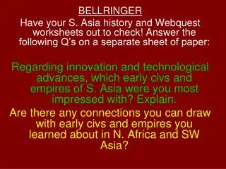 BELLRINGER