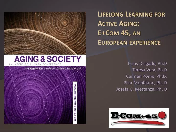 lifelong learning for active aging e com 45 an european experience