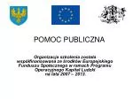 POMOC PUBLICZNA - slide 1