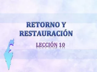 retorno y restauraci n