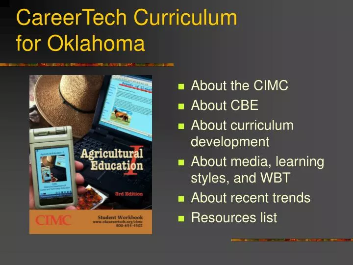 careertech curriculum for oklahoma