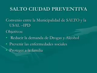 salto ciudad preventiva