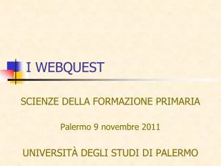 i webquest