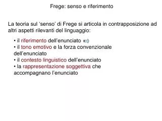 frege senso e riferimento