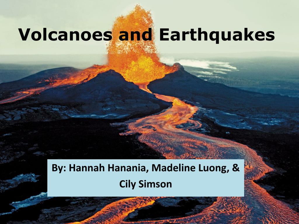 PPT - Volcanoes and Earthquakes PowerPoint Presentation, free download ...