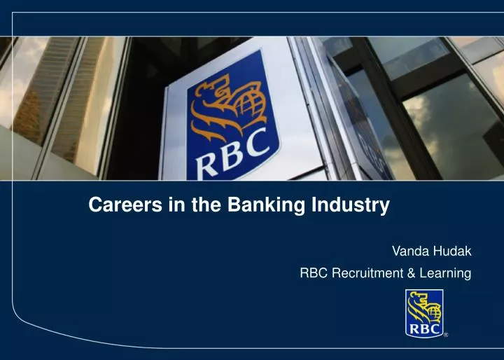 careers in the banking industry
