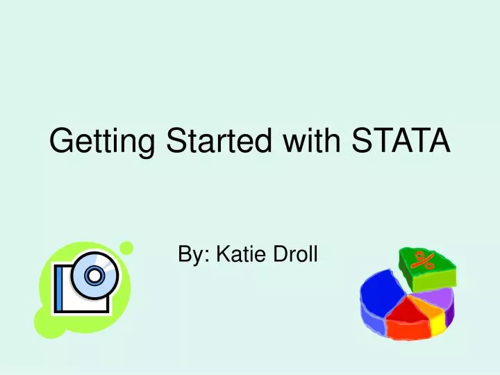 getting started with stata