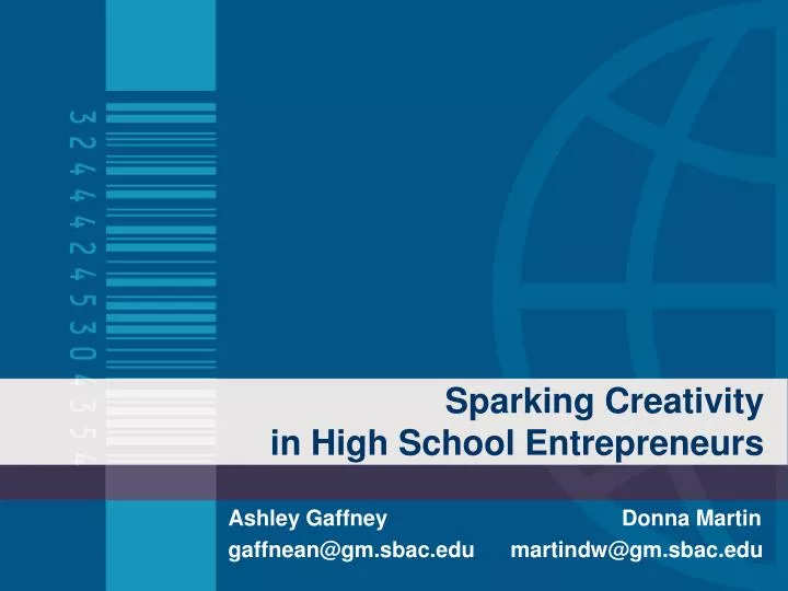 sparking creativity in high school entrepreneurs