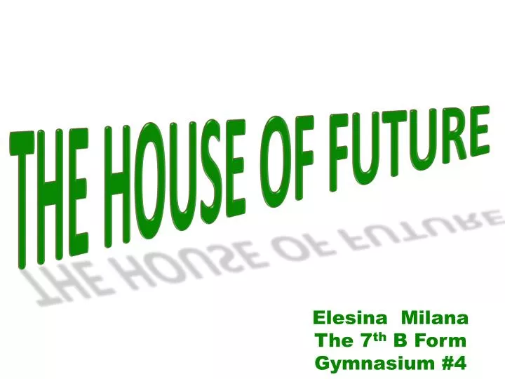 elesina milana the 7 th b form gymnasium 4