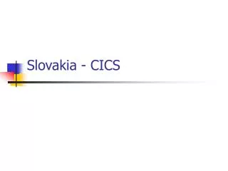 slovakia cics