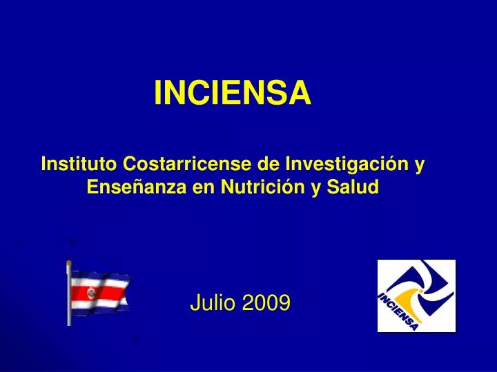 inciensa instituto costarricense de investigaci n y ense anza en nutrici n y salud