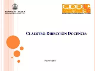 claustro direcci n docencia