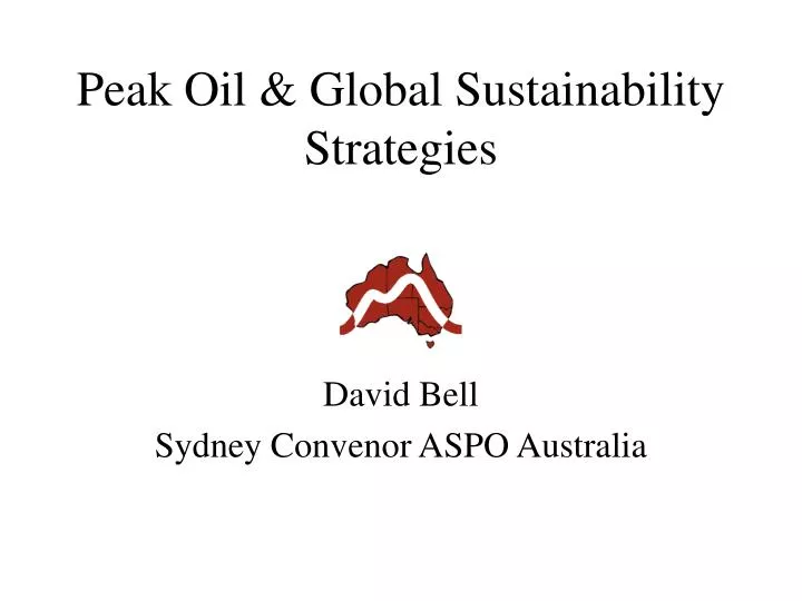 peak oil global sustainability strategies