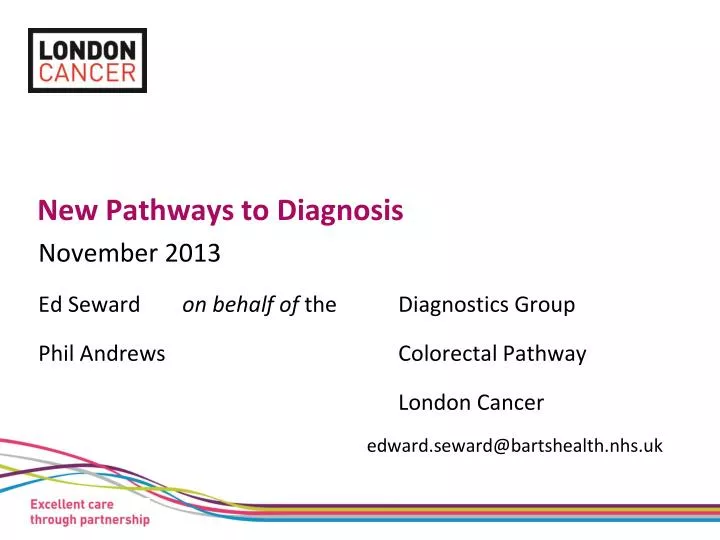 new pathways to diagnosis
