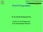 Work Programme - slide 1