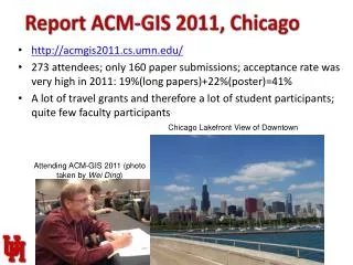 Report ACM-GIS 2011, Chicago