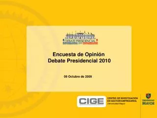 CENTRO DE INVESTIGACIÓN EN GESTIÓN EMPRESARIAL Universidad Mayor