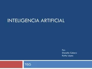 inteligencia artificial