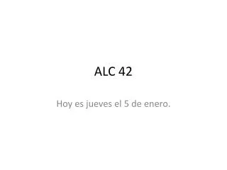 alc 42