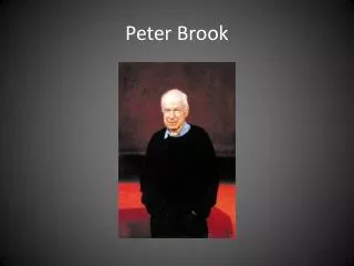 peter brook