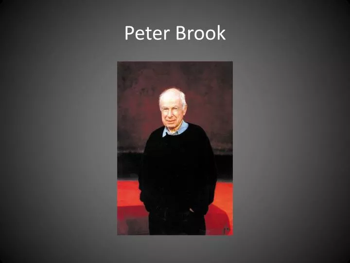 peter brook
