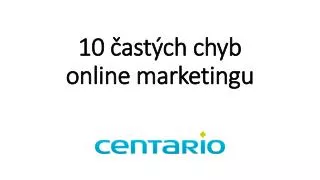 10 ast ch chyb online marketingu