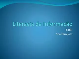 literacia da informa o