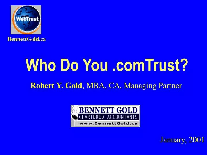 who do you comtrust