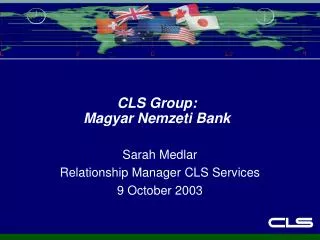 CLS Group: Magyar Nemzeti Bank