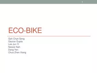 Eco-Bike