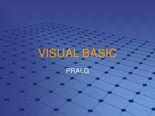 visual basic