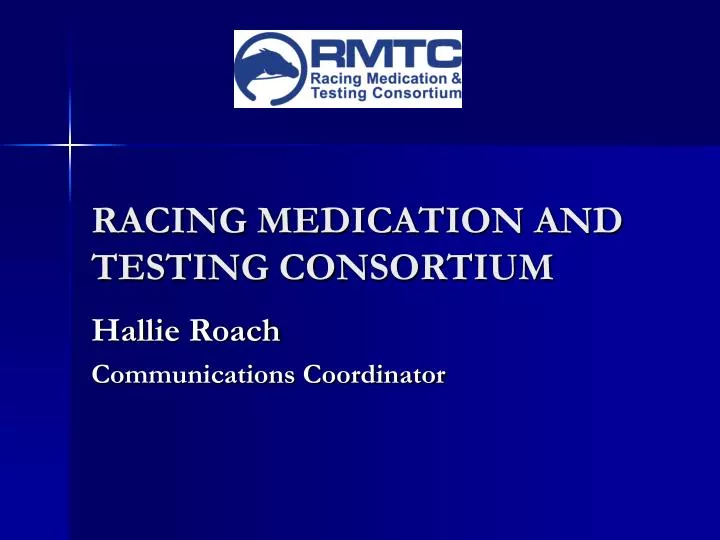 racing medication and testing consortium